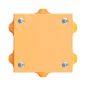 Коробка стальная FS с кабельными вводами и клеммниками IP55 150х150х80мм 6р 450V 32A 10мм.кв  нерж.контакт FSK31610 DKC - 5