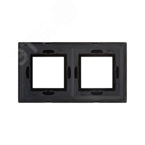 Рамка из металла, ''Avanti'', черная, 4 модуля - фото 3