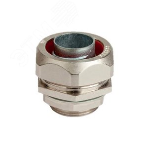 Изображение товара Монтажный комплект муфта металлорукав-коробка DN 26, М25х1,5, наружная резьба (шт)