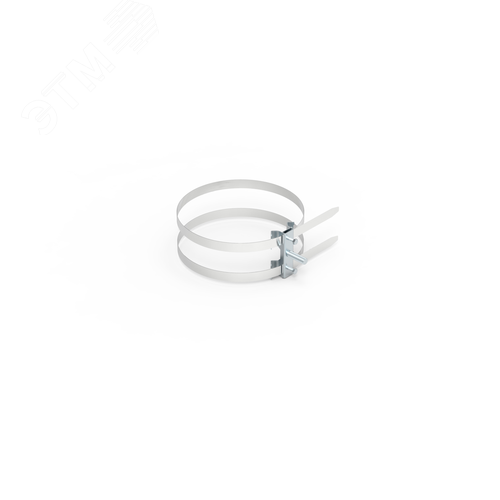 Хомут трубный двойной для изолированной мачты D0-500мм M16 - фото 1