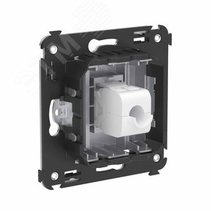 Avanti Компьютерная розетка RJ-45 без шторки в стену, кат.6А одинарная,  Закаленная сталь - фото 3