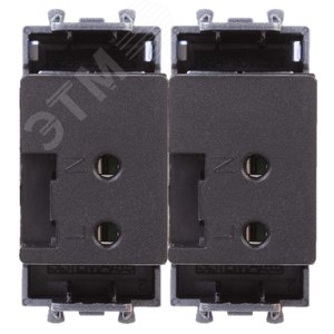 USB зарядное устройство модульное, Avanti, закаленная сталь, 2модуля, 2.1 А - фото 3