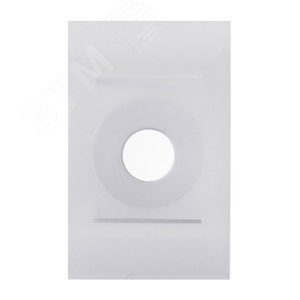 Основание 18х13, белое под винт М3 для хомутов шириной до 3,6мм - фото 2