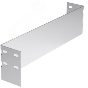 Редукция-заглушка 200x600мм цинк-ламельная - фото 1