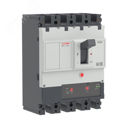 Выключатель автоматический YON pro MNX400L 3N 320 A 70 kA при AC415V расцепитель TMD - фото 1