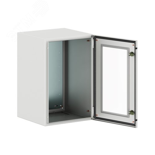 Корпус навесной уличный ST Outdoor с М/П с прозрачной дверью ВxШxГ 600x400x400 мм, IP66 - фото 2