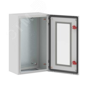 Щит с монтажной панелью ЩМП 500x300x200мм  серия ST c прозрачной дверью - фото 2