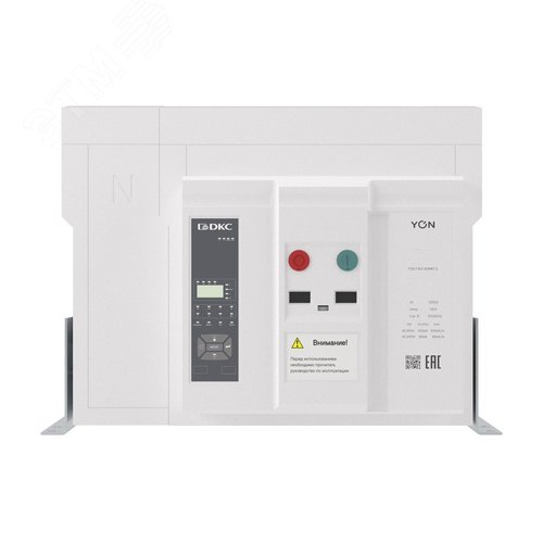 Воздушный автоматический выключатель YON pro ANX32X 4P 3200 А 100 кА, типоразмер M, расцепитель ETA, стационарный, вертикальное подключение, управление 220 В AC - фото 2