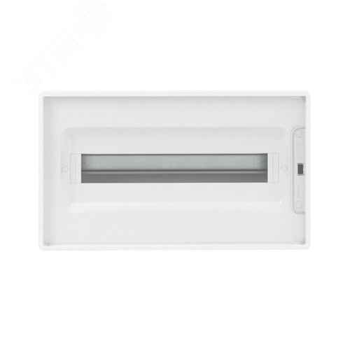 Щиток 18 мод встраиваемый Фрейм (FRAME), белый, с прозрачной дверцей, с 2 шинами PEN на 8 и 10 отв. - фото 2