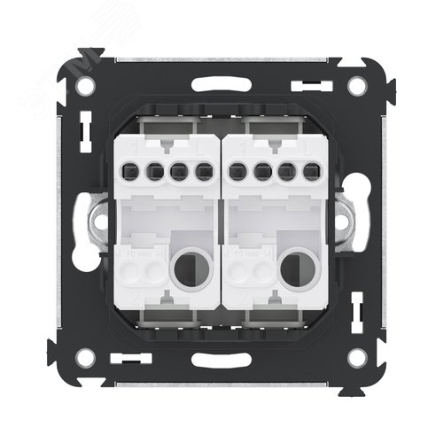 Avanti Кнопка двухклавишная в стену  Белое облако - фото 3