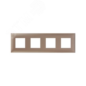 Avanti Рамка ARTLEBEDEV, , Кремовый жемчуг, 8 модулей - фото 1