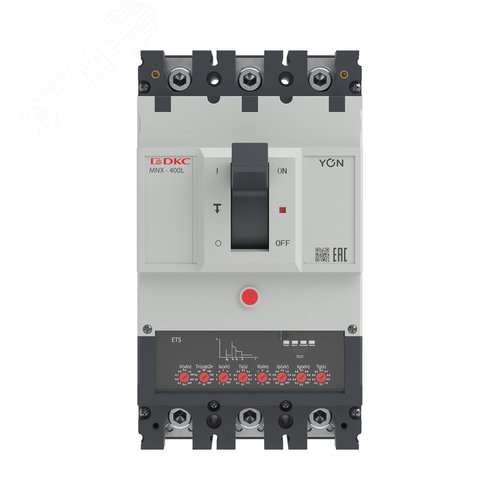 Выключатель автоматический YON pro MNX400L 3P 400 A 70 kA при AC415V расцепитель ETS - фото 2