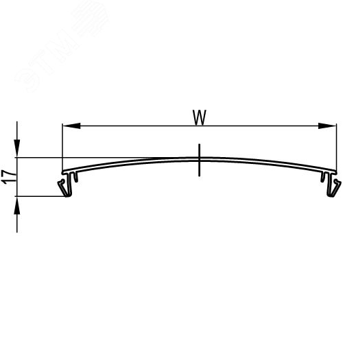 Крышка фронтальная 60мм - фото 2