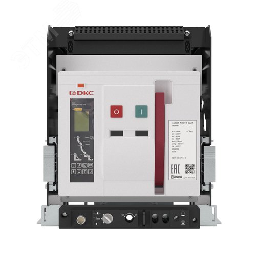 Воздушный автоматический выключатель YON AGS20S 3Р 2000 А 80 кА, типоразмер N, расцепитель 3H, выкатной,  горизонтальное подключение - фото 2