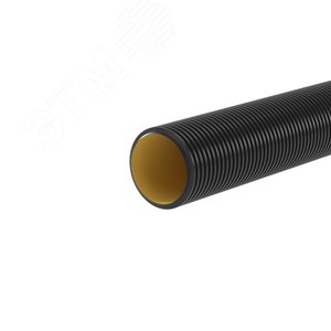Труба жесткая двустенная для кабельной канализации (6кПа) D=200мм черная 160920A-6K DKC - 3