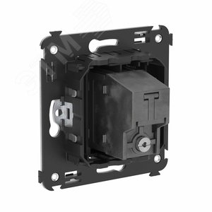 Avanti Розетка TV оконечная в стену,  Черный матовый - фото 3