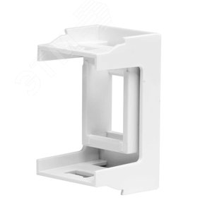 Адаптер для информационных разъемов KEYSTONE, Viva, 1 мод., белый - фото 3