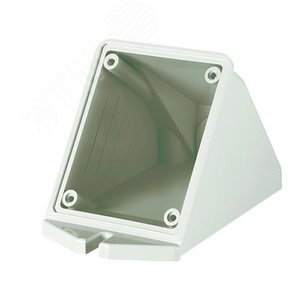 Изображение товара Коробка для настенного монтажа с наклоном розеток с фланцем 84x106мм (шт)