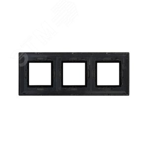 Рамка из металла, ''Avanti'', графитовая, 6 модулей - фото 3