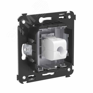 Avanti Компьютерная розетка RJ-45 без шторки в стену, кат.6 одинарная,  Закаленная сталь - фото 3