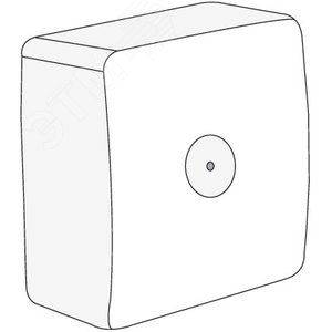 Коробка распределительная в кабель-канал 75.5х75.5х34мм SDMN 00677 DKC - 3