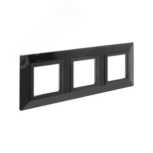 Рамка из металла, ''Avanti'', черная, 6 модулей - фото 2