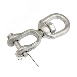 Вертлюг петля-вилка D6 - фото 1