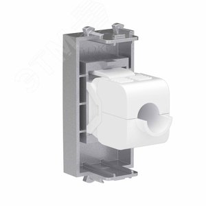 Avanti Компьютерная розетка RJ-45 без шторки      модульная кат.6 Закаленная сталь 1 модуль - фото 3