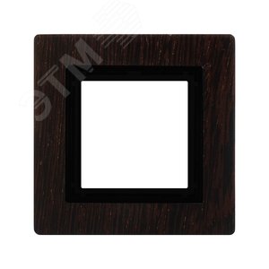 Рамка из натурального дерева, ''Avanti'', венге, 2 модуля - фото 1