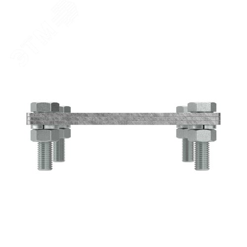 Соединитель полоса - полоса 100х100 мм - фото 2