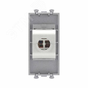 Avanti Компьютерная розетка RJ-45 без шторки модульная, кат.6А экранированная,  Закаленная сталь, 1 модуль - фото 4