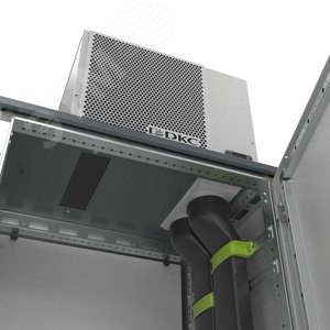 Вертикальный воздуховод с гибкой секцией, высота 1150 мм - фото 2