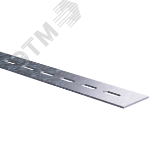 Полоса перфорированная 50х1000 мм, 2,5 мм цинк-ламель - фото 1