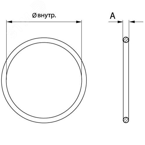 Кольцо уплотнительное DN 12 мм - фото 2
