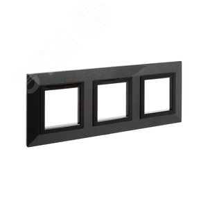 Рамка из металла, ''Avanti'', темно-серый, 6 модулей - фото 2