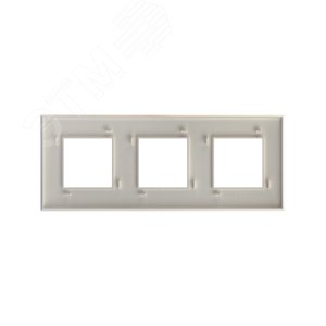 Avanti Рамка ARTLEBEDEV, , Белый жемчуг, 6 модулей - фото 3