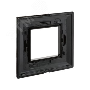 Рамка из металла, ''Avanti'', черная, 2 модуля - фото 4