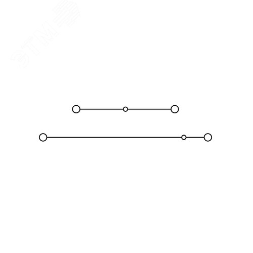 Клемма двухуровневая, винтовой зажим, 4 точки подключения, 4 кв.мм, серая - фото 5