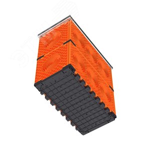 Кабельный колодец связи (ККС) пластиковый для кабельной канализации с крышками,  F0, 750х375х750 мм - фото 2