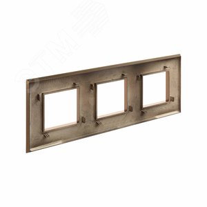 Avanti Рамка ARTLEBEDEV, , Золотистый жемчуг, 6 модулей - фото 4