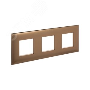 Avanti Рамка ARTLEBEDEV, , Золотистый жемчуг, 6 модулей - фото 2