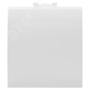 Avanti Вывод кабеля модульный , Белое облако, 2 модуля - фото 1