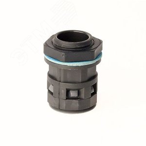 Изображение товара Монтажный комплект муфта труба-коробка DN 36 мм, М40х1,5, полиамид, цвет черный (шт)