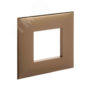 Avanti Рамка ARTLEBEDEV  Золотистый жемчуг 2      модуля - фото 2