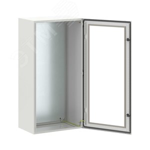 Щит монтажный ЩМП 1200x600x400 мм STE с М/П с прозрачной дверью - фото 1