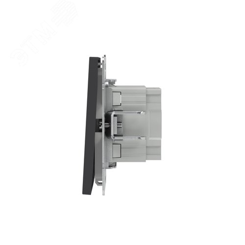 Инвертор двухклавишный, KANT, черный уголь - фото 4