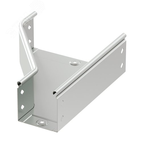 Переходник RRS левосторонний 500/200 H100 в комплекте с крепежными элементами и соединительными пластинами - фото 1