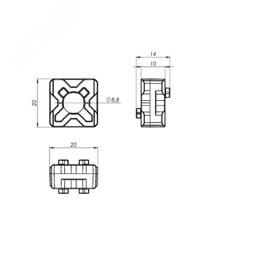 Комплект проставок, наборный, 10мм ( ) - фото 3