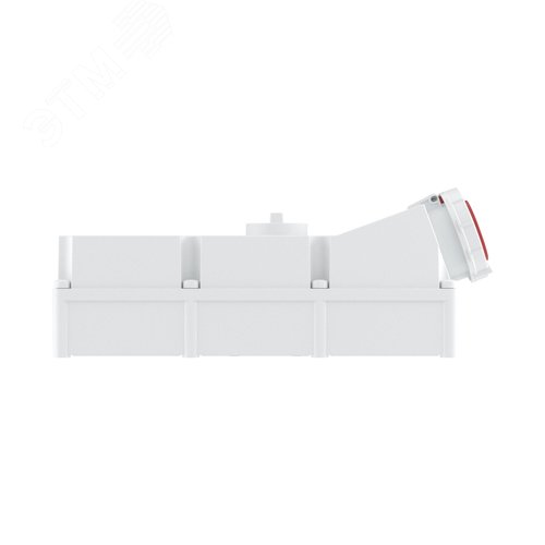 Розетка наружной установки IP67 125А 3P+E 400В с механической блокировкой и боковым расположением разъема - фото 2