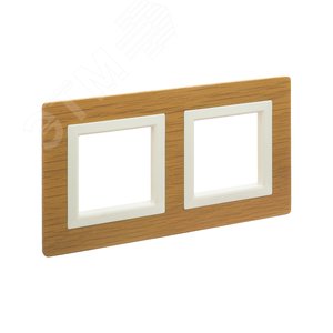 Рамка из натурального дерева, ''Avanti'', беленый дуб, 4 модуля - фото 2